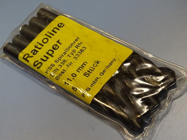 Свердло за метал ф11mm Ratioline Super HSS typ RN, град Пловдив | Инструменти - снимка 5