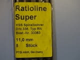 Свердло за метал ф11mm Ratioline Super HSS typ RN