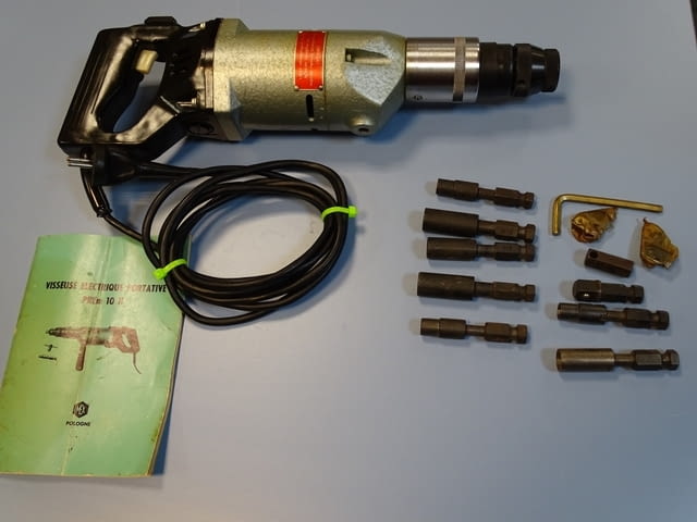 Електрически винтоверт ZEM"EMA-CLEMA" PREm10 220V, град Пловдив | Инструменти - снимка 8