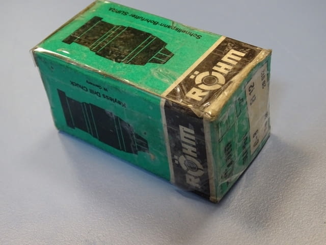 Патронник за бормашина ROHM SUPRA 0-8 B12 keyless dril chuck 0-5/16" - снимка 1