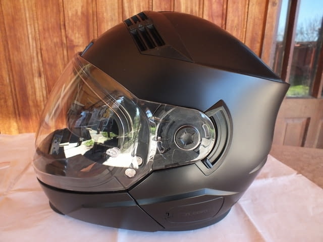 Nolan N71 модуларен шлем каска за мотор с тъмни очила, град Левски | Аксесоари / Консумативи - снимка 3