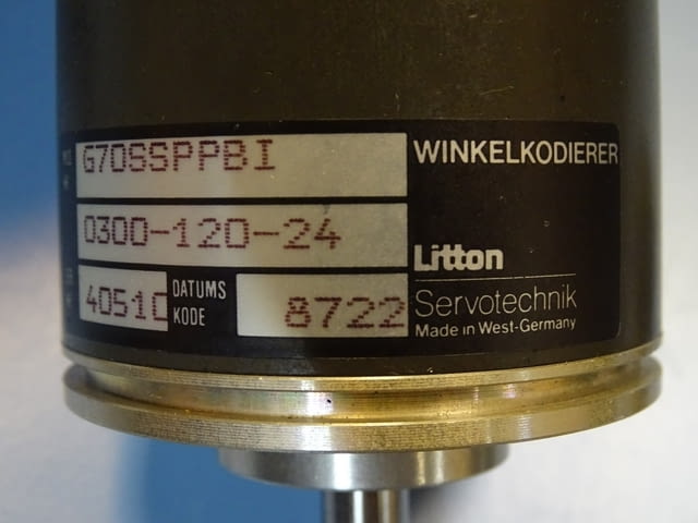Енкодер Litton Servotechnik G70SSPPBI - град Пловдив | Промишлено Оборудване - снимка 5