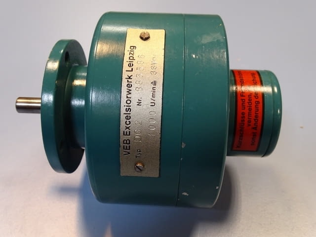 Енкодер VEB Excelsiorwerk Leipzig DG-2 speed encoder 1000min-1 - снимка 2