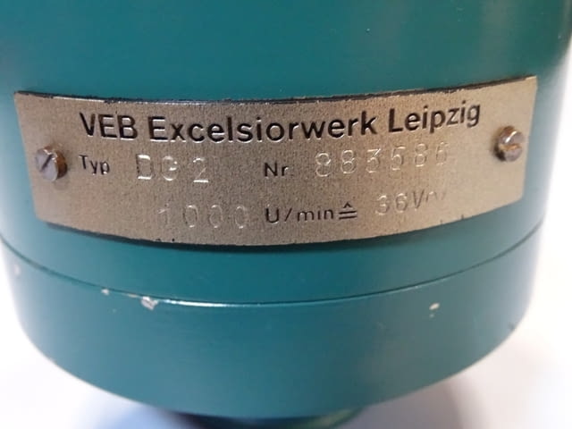 Енкодер VEB Excelsiorwerk Leipzig DG-2 speed encoder 1000min-1 - снимка 5