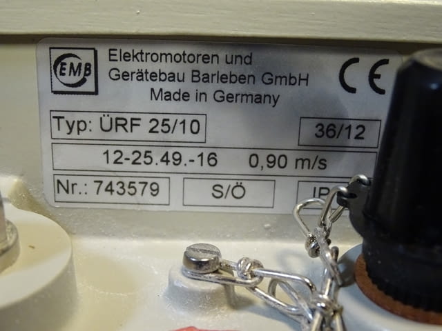 Предпазно газово реле бухголц EMB URF 25/10 monitoring relay for tap changer - снимка 3