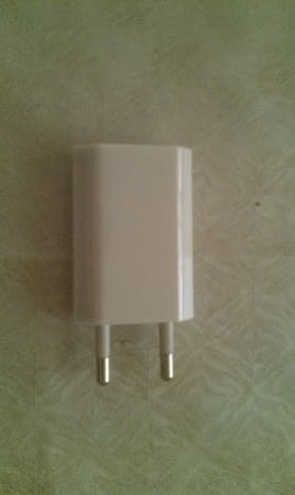 Apple USB Power Adapter - захранване за iPhone и iPod, град Видин | Части / Аксесоари - снимка 1