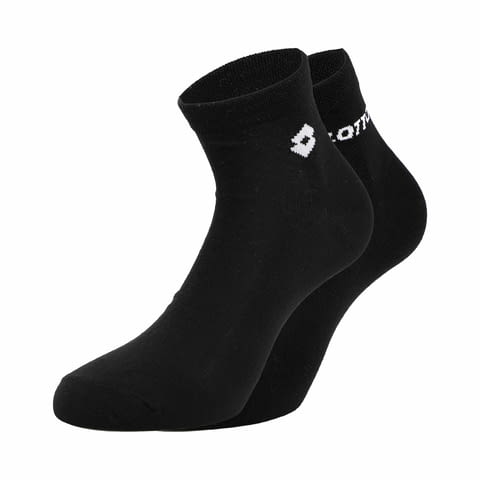 Lotto 35-38, 39-42, 43-46 италиански унисекс черни къси памучни чорапи над глезените памучен чорап - снимка 4