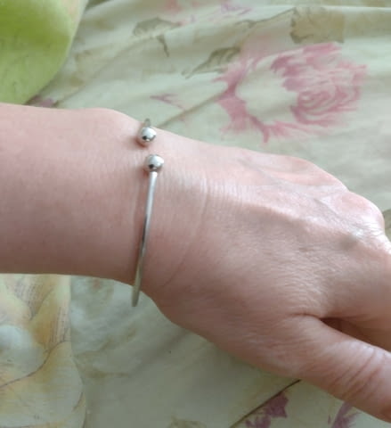 Гривна в сребро Сребро, Дамски, Гаранция - Не - град Монтана | Гривни - снимка 2