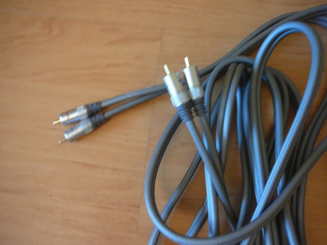 Hi-fi kabeli chinchovi 5 metra - град Пазарджик | Ресийвъри / Усилватели - снимка 3