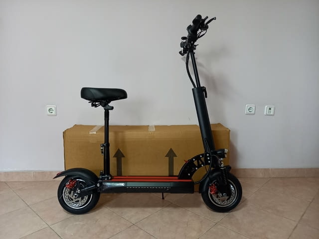 НОВО! Електрически скутер/тротинетка със седалка M1 500W 17.5AH - снимка 6