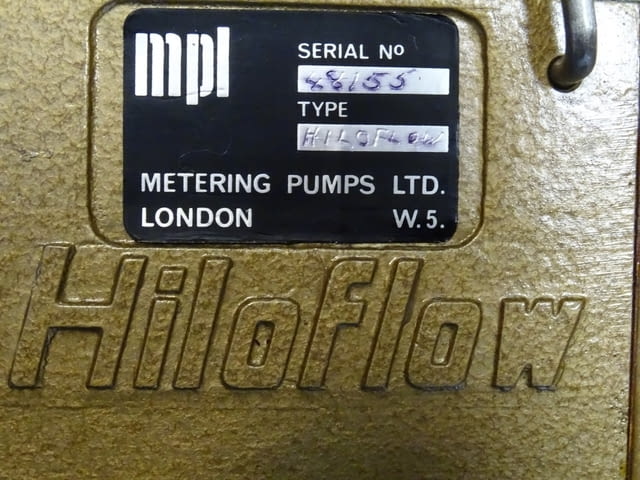 Дозираща помпа MPL HiFlow Metering Pump 220V, 50Hz, град Пловдив | Промишлено Оборудване - снимка 4