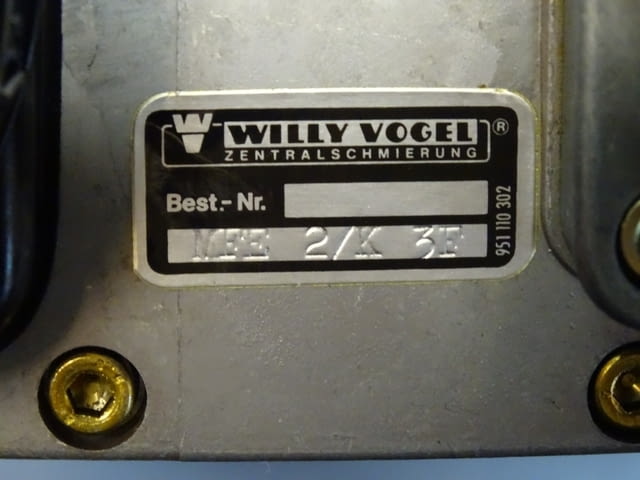 Смазочна дозираща хидравлична станция Willy Vogel, MFE 2/K3F, град Пловдив - снимка 5