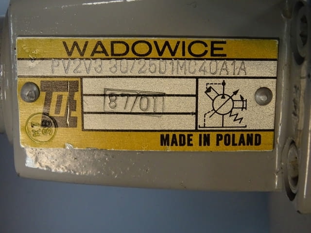 Хидравлична помпа Wadowice PV2V3-30/25D1MC40A1A/PZL-PZ2-K6.3, град Пловдив - снимка 4