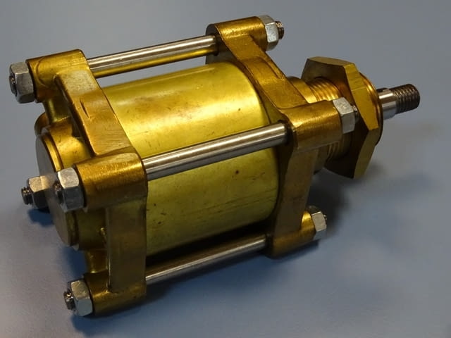 Пневматичен цилиндър Ф 63x10 mm Martonair pneumatic cylinder, град Пловдив - снимка 3