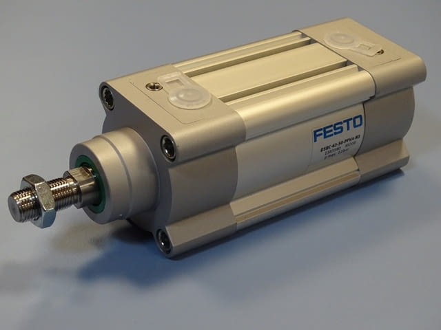 Пневматичен цилиндър Festo DSBC-63-50-PPVA-N3 compact air cylinder - снимка 2