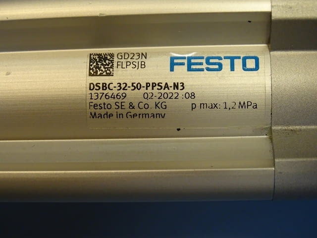 Пневматичен цилиндър Festo DSBC-32-50-PPSA-N3 air cylinder, city of Plovdiv - снимка 2