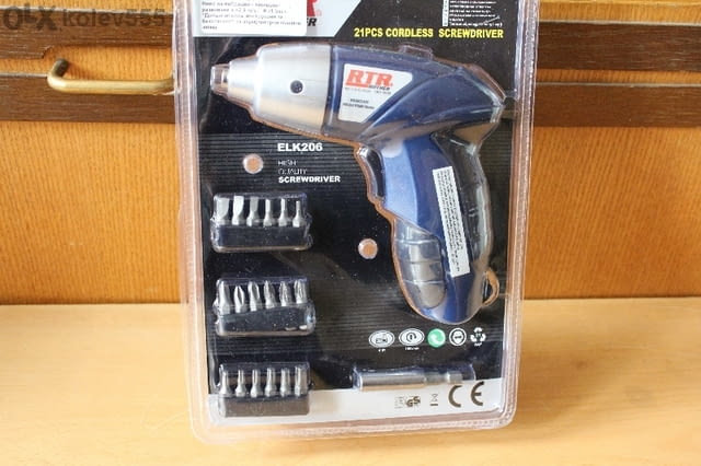 Винтоверт акомулаторен малък удобен и практичен, city of Vidin | Instruments - снимка 3