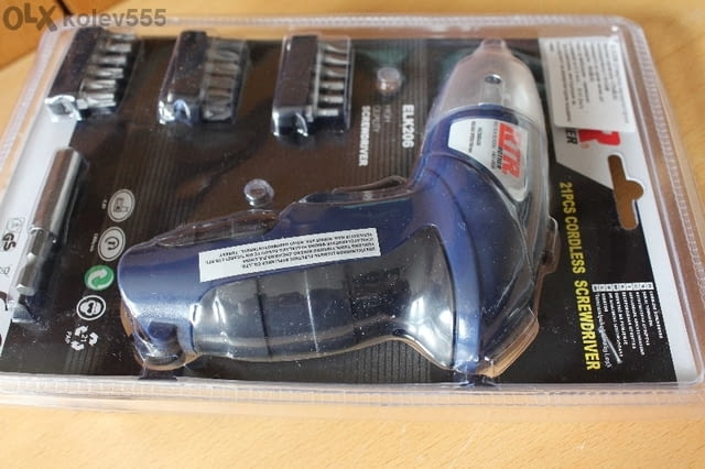 Винтоверт акомулаторен малък удобен и практичен, city of Vidin | Instruments - снимка 4