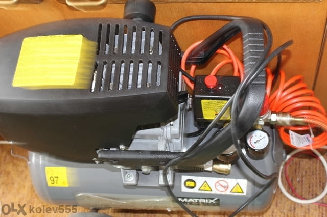 Компресор малък Matrix AC 2000-25 1500W 24L - city of Vidin | Instruments - снимка 4