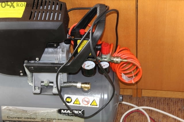 Компресор малък Matrix AC 2000-25 1500W 24L - city of Vidin | Instruments - снимка 5