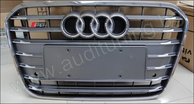 Решетка S6 визия за Ауди A6 C7 4G PFL Audi - city of Sofia | Cars & SUV - снимка 3