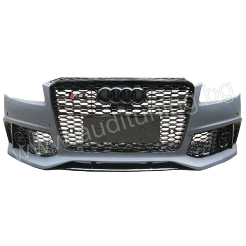 Предна броня RS визия за Ауди А8 D4 PFL Audi, A8 - град София | Автомобили / Джипове - снимка 1