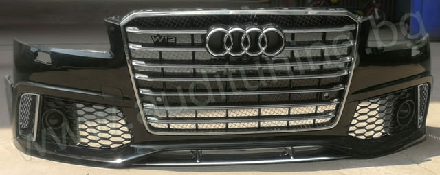 Предна броня W12 визия за Ауди А8 D4 FL Audi, A8 - city of Sofia | Cars & SUV - снимка 2