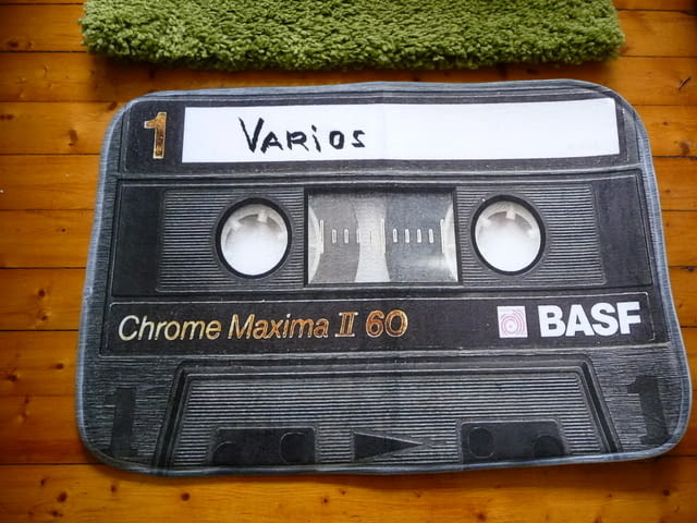 15. Килимче аудиокасета audio tape касетофон касетка стерео BASF рок музика - снимка 2