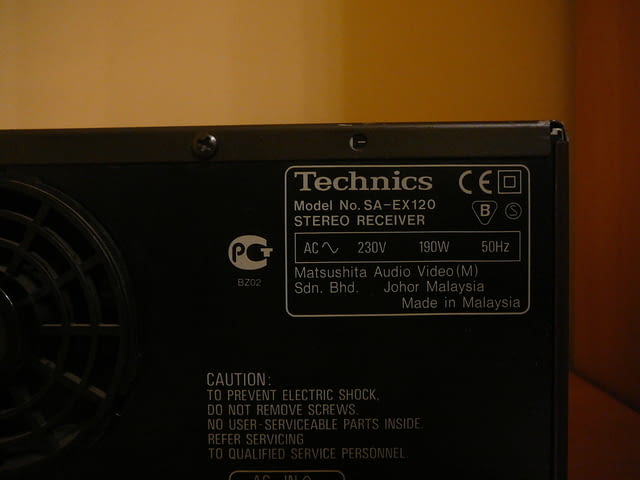 Tehnics sa-ex120 - град Пазарджик | Ресийвъри / Усилватели - снимка 7