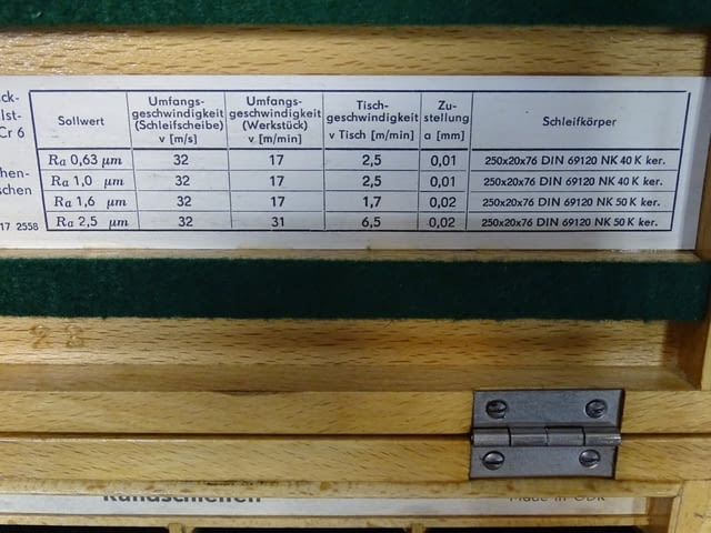 Еталон за грапавост MASSI Rundschleifen Ra-0.63-2.5, град Пловдив | Инструменти - снимка 6