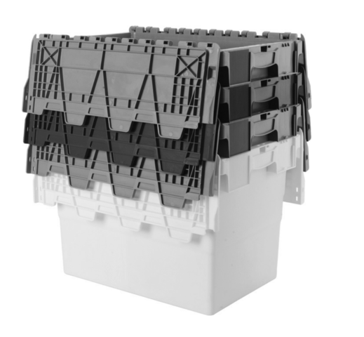 Пластмасова кутия с капак за транспортиране и съхранение SPKM 4336 - снимка 2