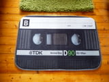 17. Килимче аудиокасета audio tape касетофон касетка стерео TDK касетки