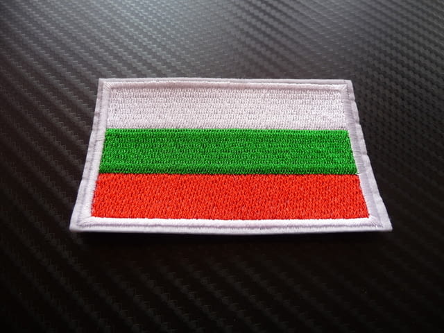 Емблема знаме флаг България нашивка знак българско трикольор, град Радомир - снимка 2