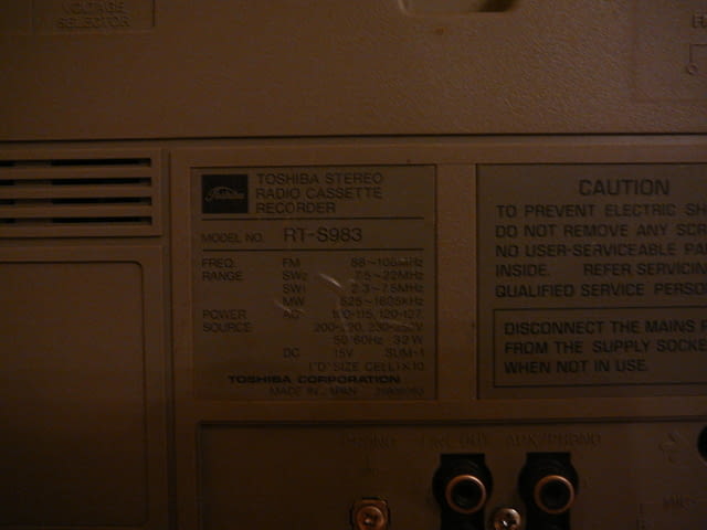 Toshiba rt-s983 - град Пазарджик | Ресийвъри / Усилватели - снимка 12