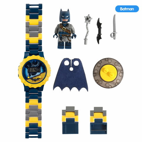 Детски часовник с играчка фигурка тип Лего Батман Batman, град Радомир | Образователни / Занимателни - снимка 4