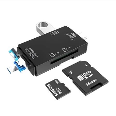 Четец за карти памет SD micro USB 3.0 type C лаптоп телефон, град Радомир - снимка 1