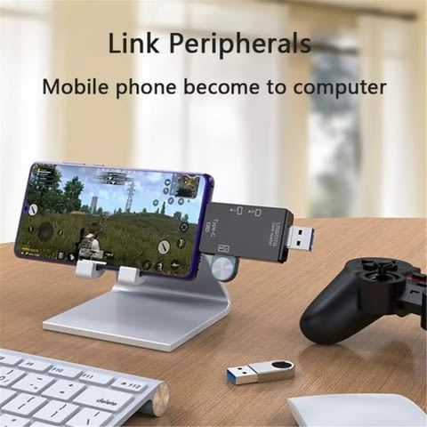 Четец за карти памет SD micro USB 3.0 type C лаптоп телефон, city of Radomir - снимка 3