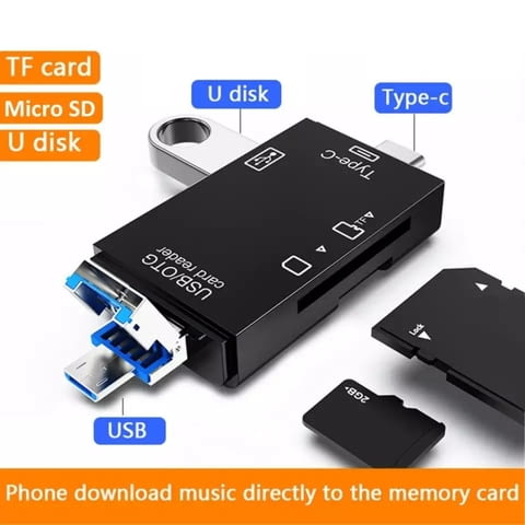 Четец за карти памет SD micro USB 3.0 type C лаптоп телефон, град Радомир - снимка 6