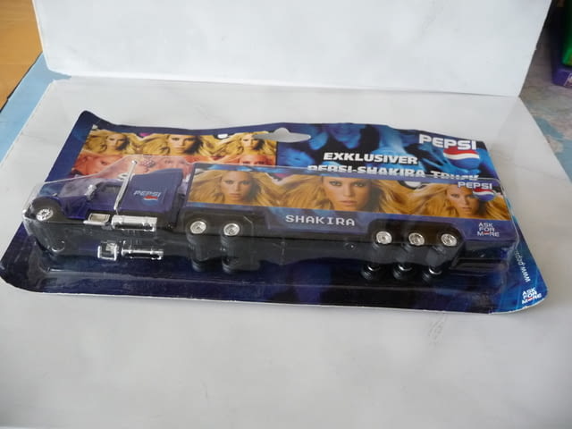 Пепси Камион Шакира Pepsi Shakira лимирано камионче ново, city of Radomir - снимка 2