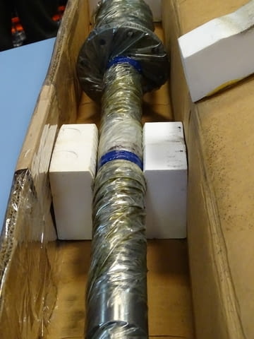 Сачмено-винтова двойка NSK W5008-185D-C5Z10 ball screw L-1480 mm Ф50 - снимка 9