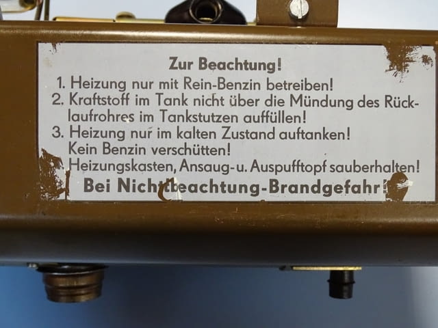 Автомобилна бензинова печка VEB Sirokko 231 12V, 3.5kW, град Пловдив | Резервни Части - снимка 6