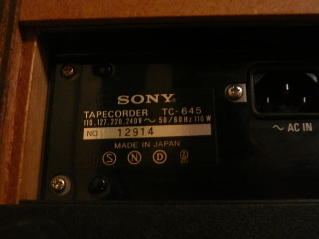 Sony tc-645 - град Пазарджик | Ресийвъри / Усилватели - снимка 10