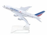Еърбъс 380 самолет модел макет Air France метален A380 пътнически летище