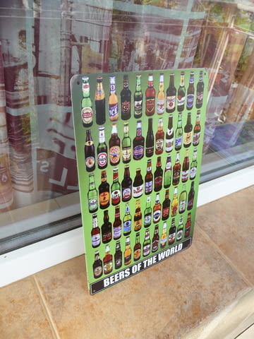 Бирите по света бира бутилки тъмна светло декорация бар етикети - снимка 2