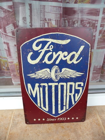 Ford Motors метална табела Форд емблема фенове фордове кола, city of Radomir - снимка 1