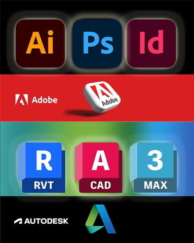 Пакет Adobe и пакет Autodesk Adobe Photoshop, Advanced, Beginners - city of Varna | Computer Classes