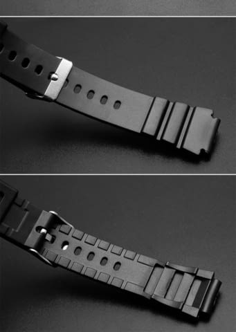Гумени каишки за часовник нови спортен черна силиконови 18 20 22 16 - снимка 6