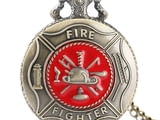 Нов джобен часовник пожарникарски пожарна пожарникар каска пожар