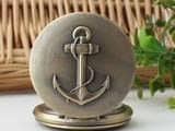 Красив Джобен часовник с котва море кораб лодка моряк океан