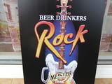 Табела бира китара метална рок музика бира наливна декорация Бар